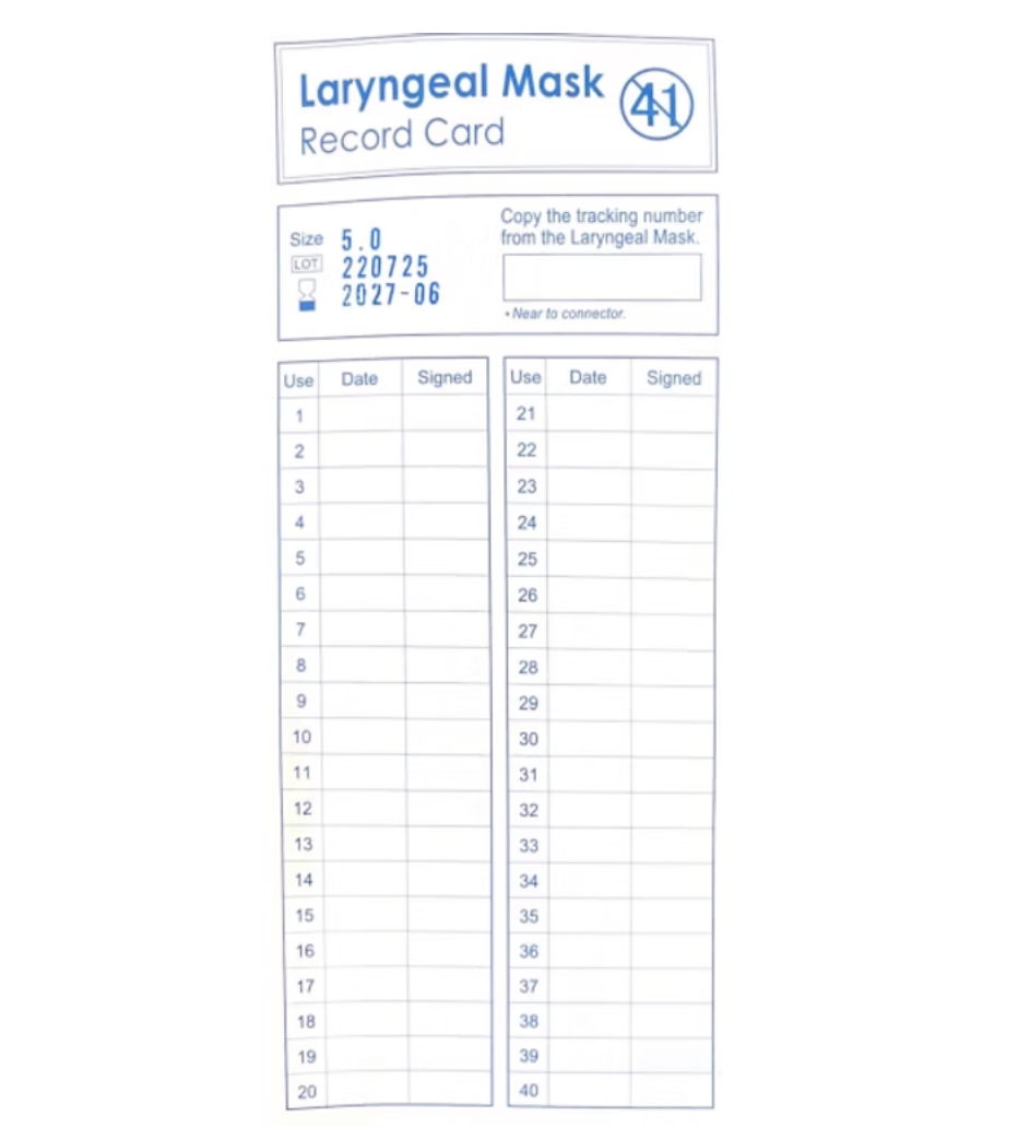 Flexible Reusable Laryngeal Mask Airway
